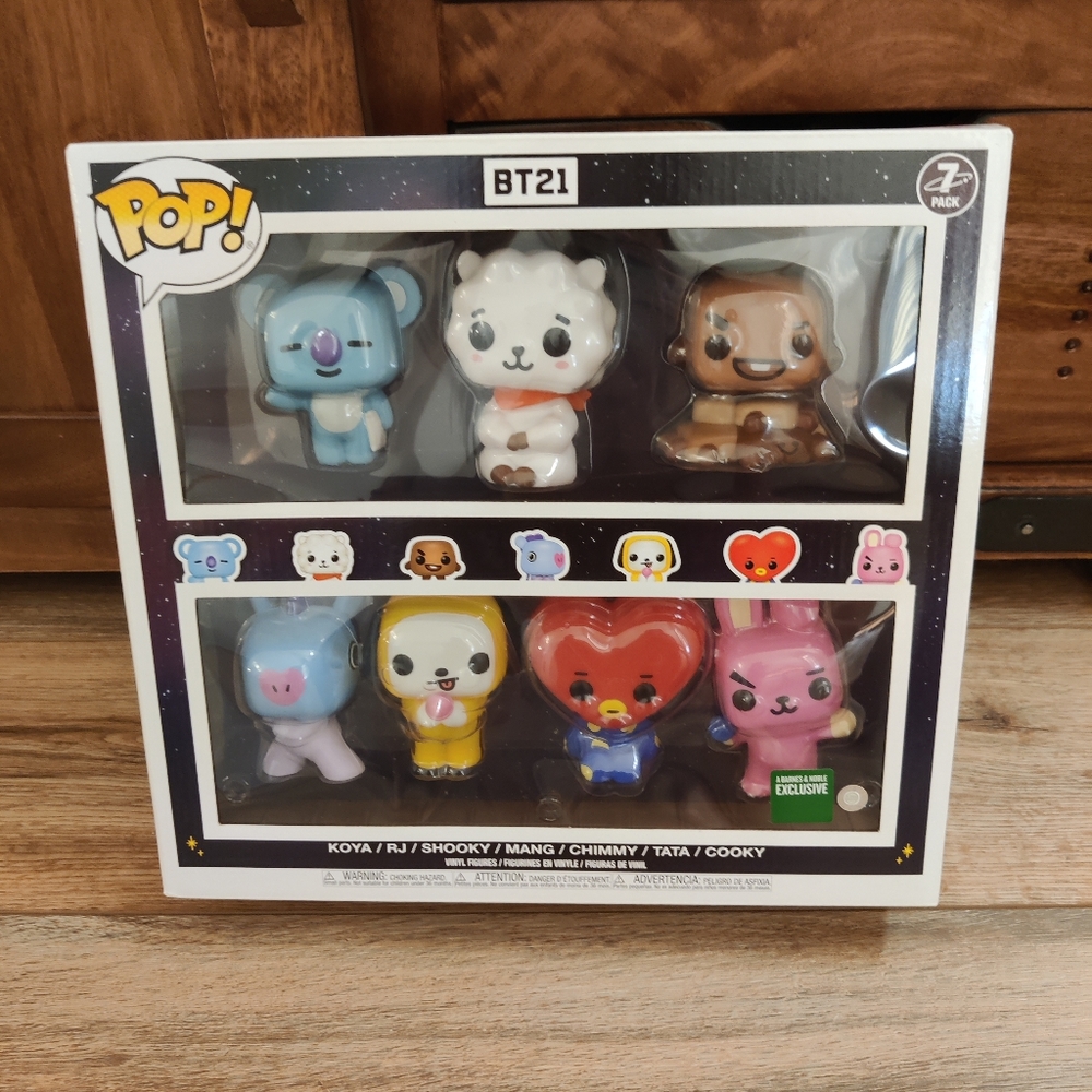 BT21 Barnes and Noble Exclusive Collections Funko Pop